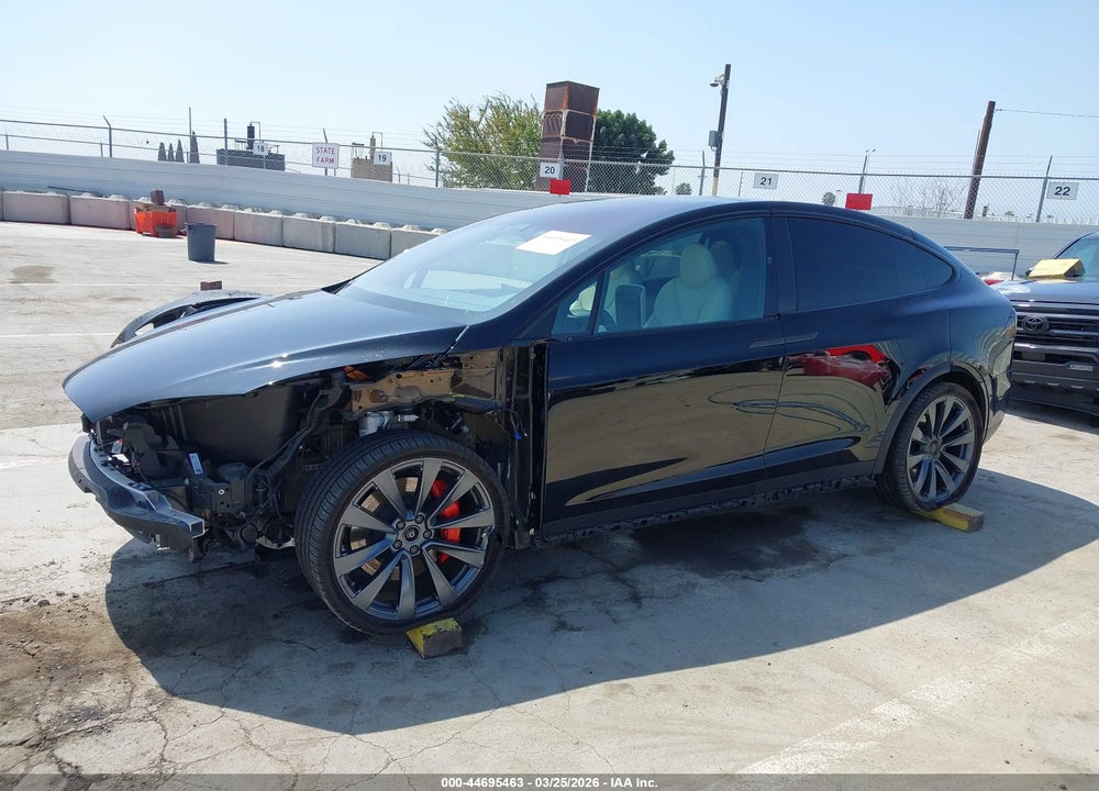 2023 TESLA MODEL X PLAID TRI MOTOR ALL-WHEEL DRIVE VIN: 7SAXCBE67PF414034