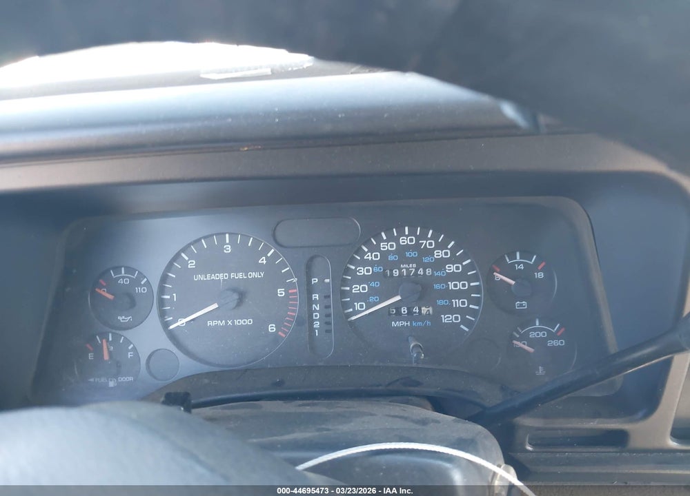 1996 DODGE RAM 1500 VIN: 3B7HF13Z7TG109430