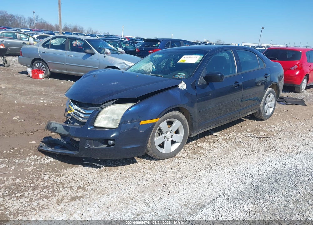2008 FORD FUSION SE VIN: 3FAHP071X8R261165