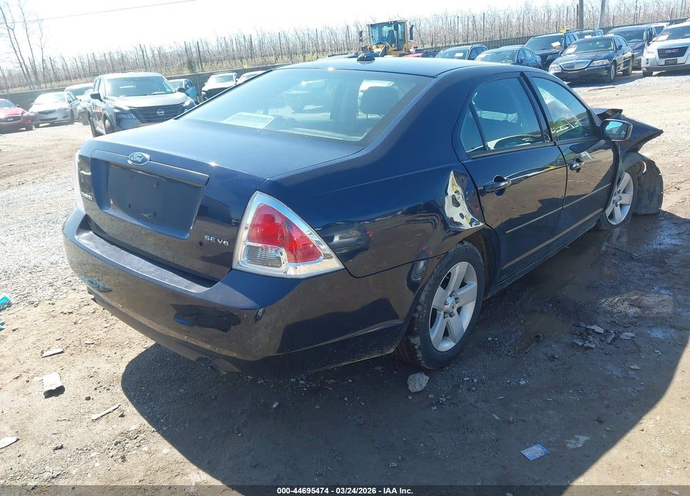 2008 FORD FUSION SE VIN: 3FAHP071X8R261165