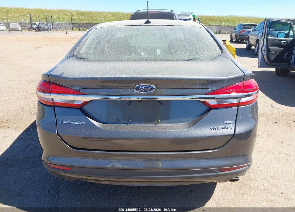 2018 FORD FUSION HYBRID SE VIN: 3FA6P0LU6JR269485