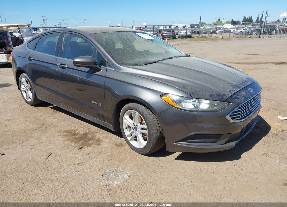2018 FORD FUSION HYBRID SE VIN: 3FA6P0LU6JR269485