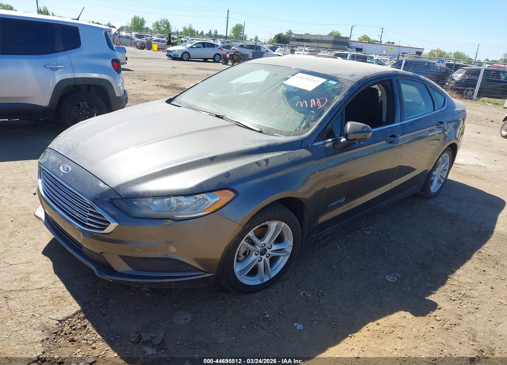 2018 FORD FUSION HYBRID SE VIN: 3FA6P0LU6JR269485
