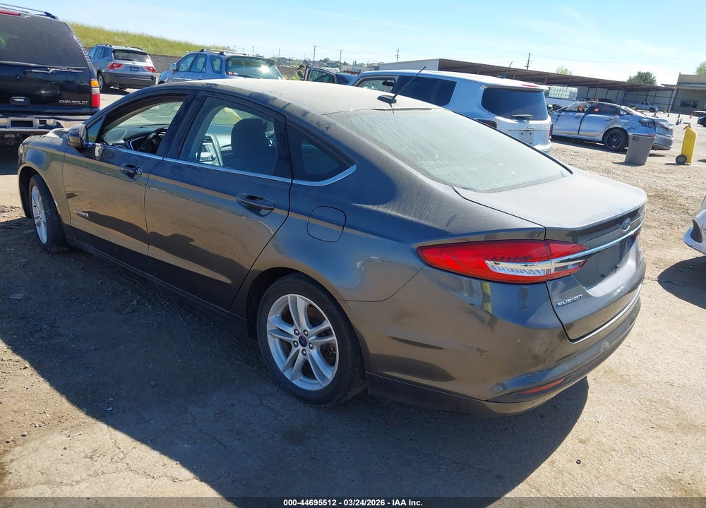 2018 FORD FUSION HYBRID SE VIN: 3FA6P0LU6JR269485