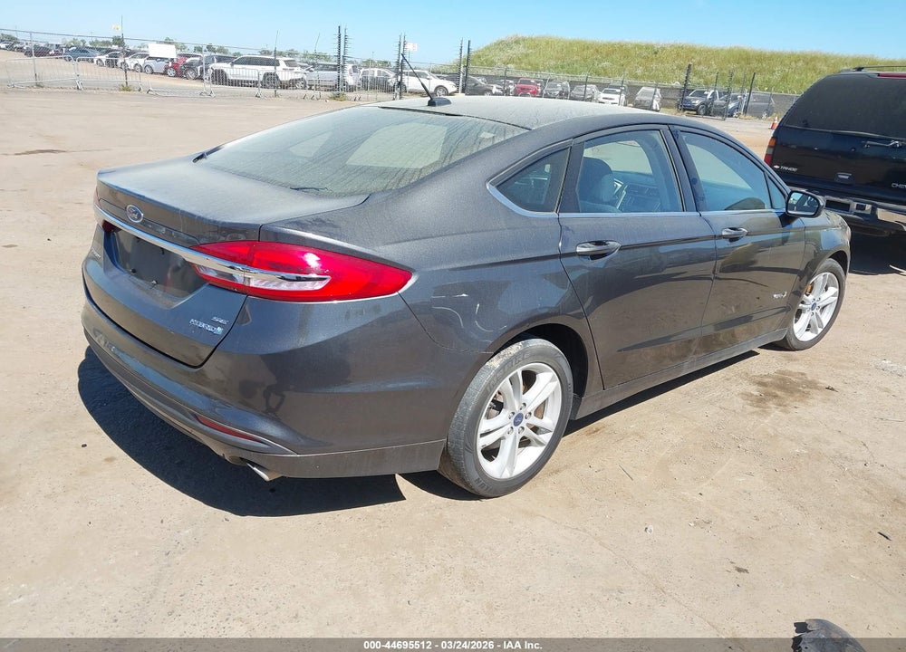 2018 FORD FUSION HYBRID SE VIN: 3FA6P0LU6JR269485