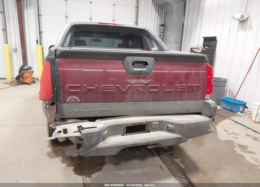 2004 CHEVROLET AVALANCHE 1500 VIN: 3GNEK12T84G161413