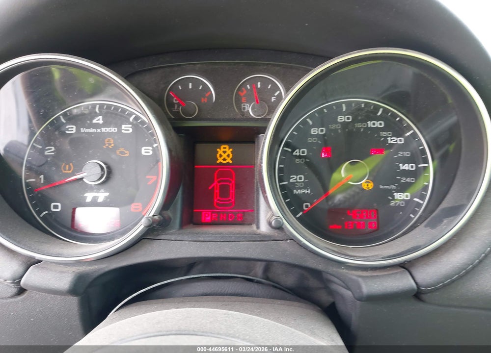 2008 AUDI TT 3.2 VIN: TRUDD38J681002898