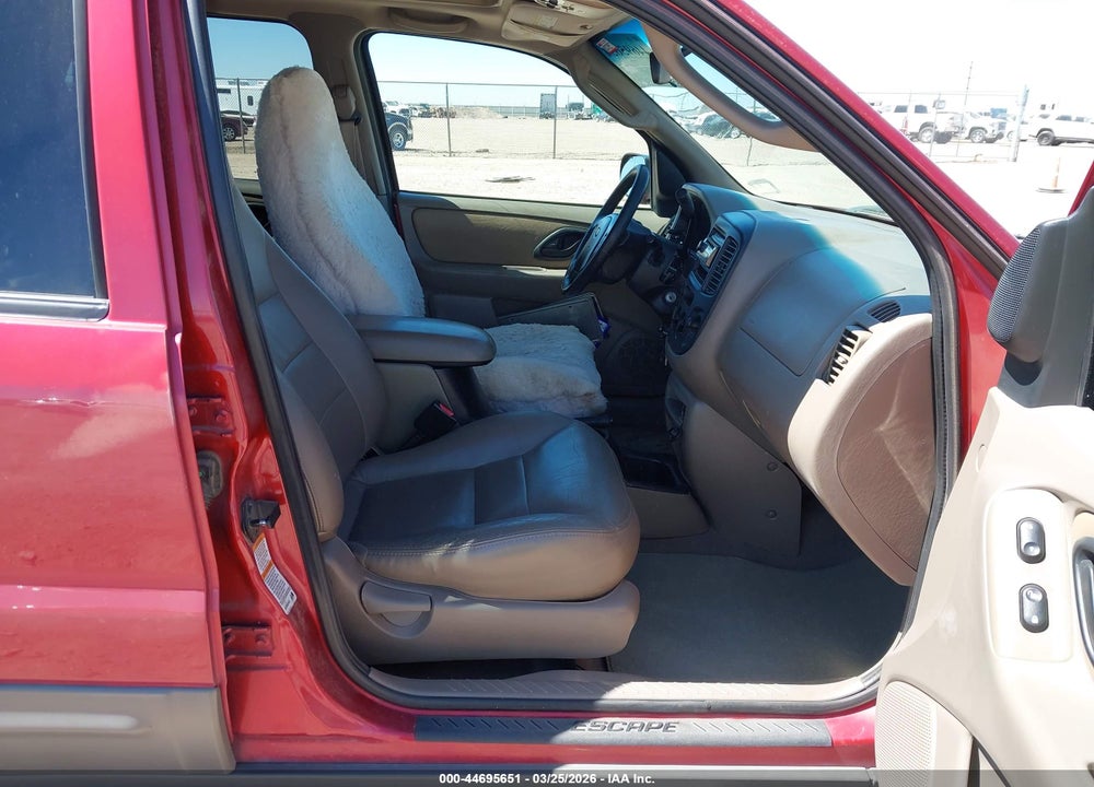 2001 FORD ESCAPE XLT VIN: 1FMCU04161KF77699