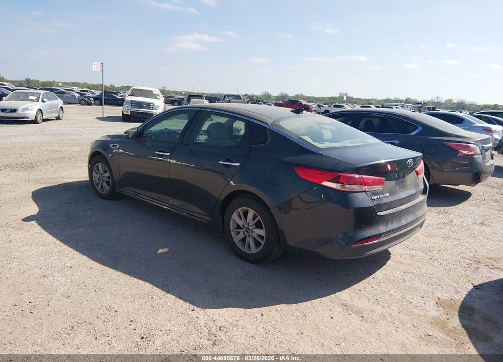 2016 KIA OPTIMA LX VIN: 5XXGT4L33GG085539