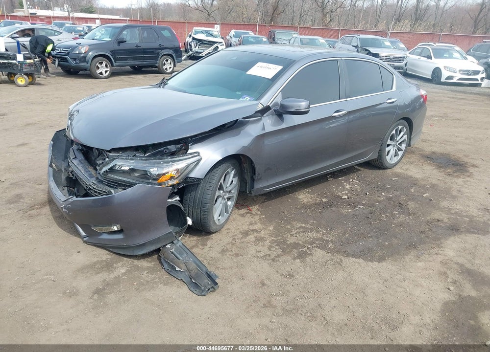 2013 HONDA ACCORD EX-L VIN: 1HGCR2F89DA228107