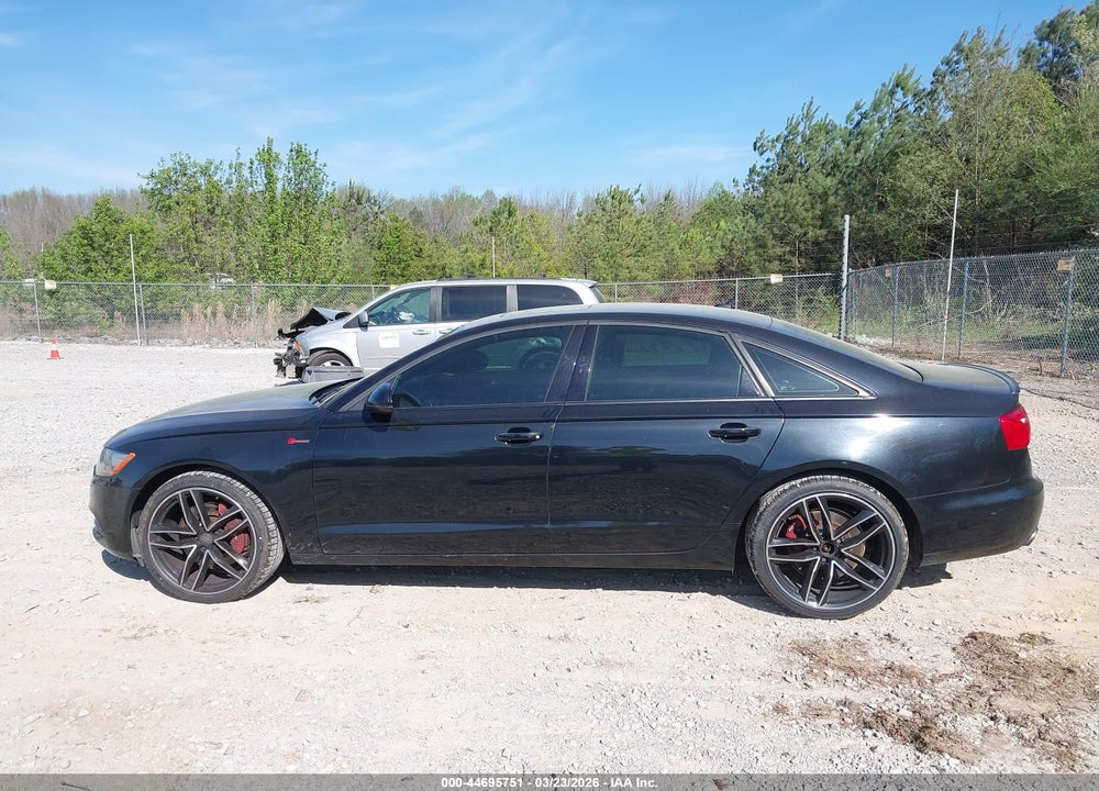 2014 AUDI A6 3.0T PREMIUM PLUS VIN: WAUFGAFC7EN019097