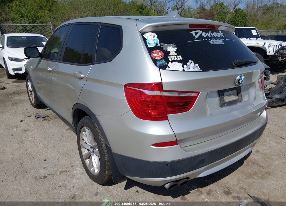 2013 BMW X3 XDRIVE28I VIN: 5UXWX9C51D0A20878