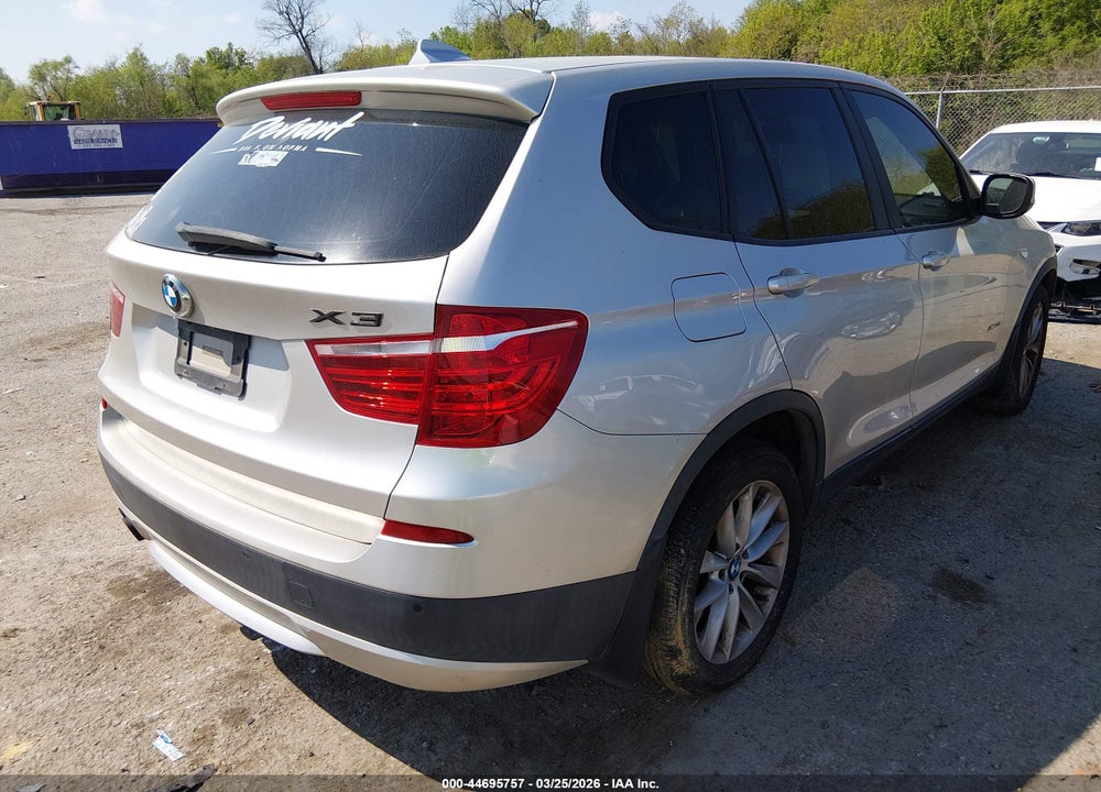 2013 BMW X3 XDRIVE28I VIN: 5UXWX9C51D0A20878
