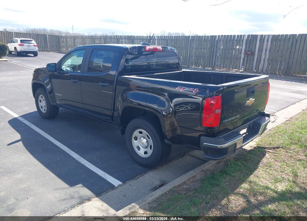 2017 CHEVROLET COLORADO WT VIN: 1GCGTBEN9H1268508