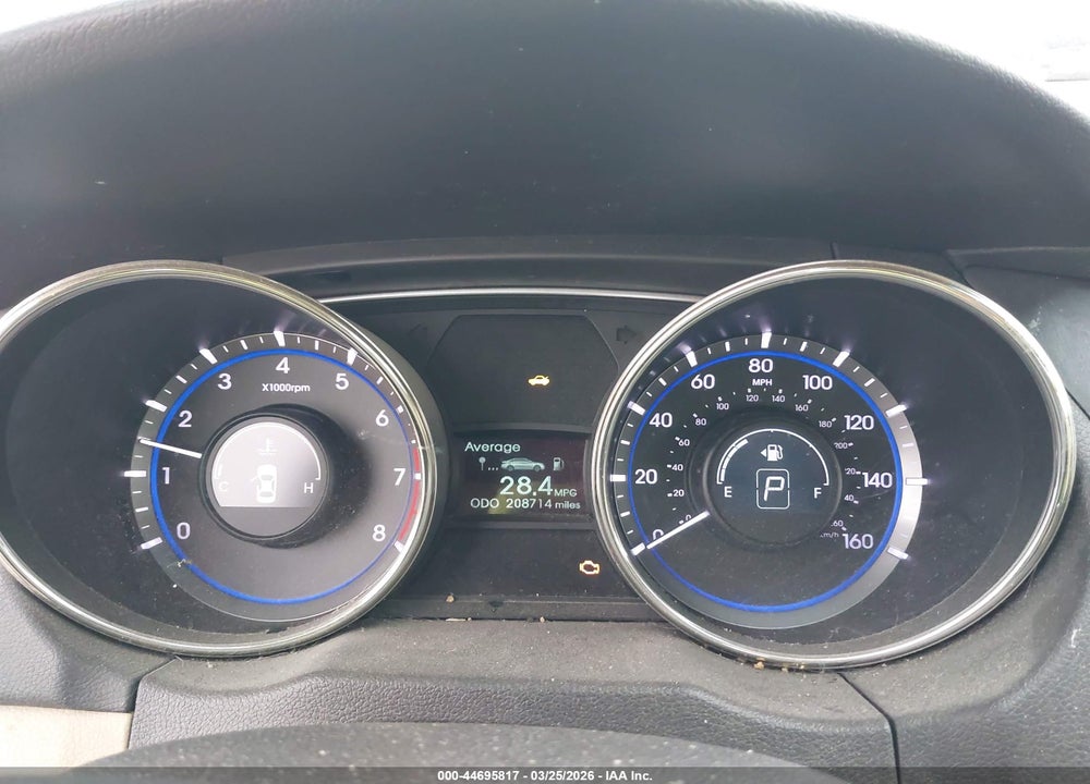 2012 HYUNDAI SONATA GLS VIN: 5NPEB4AC8CH365324