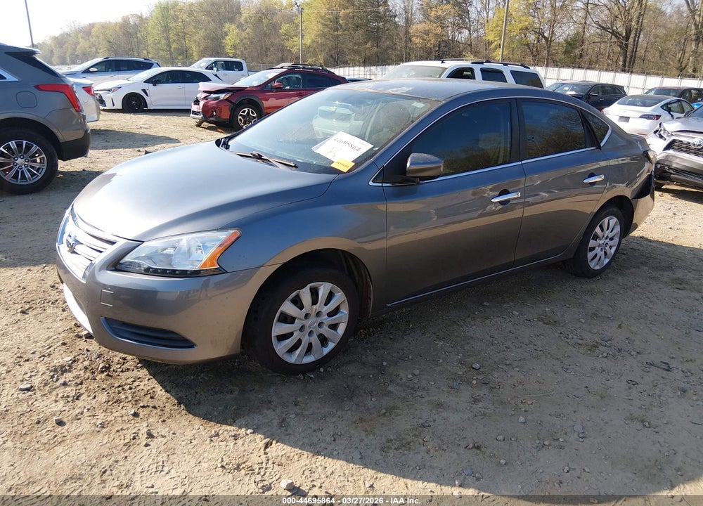 2015 NISSAN SENTRA S VIN: 3N1AB7AP7FY371564