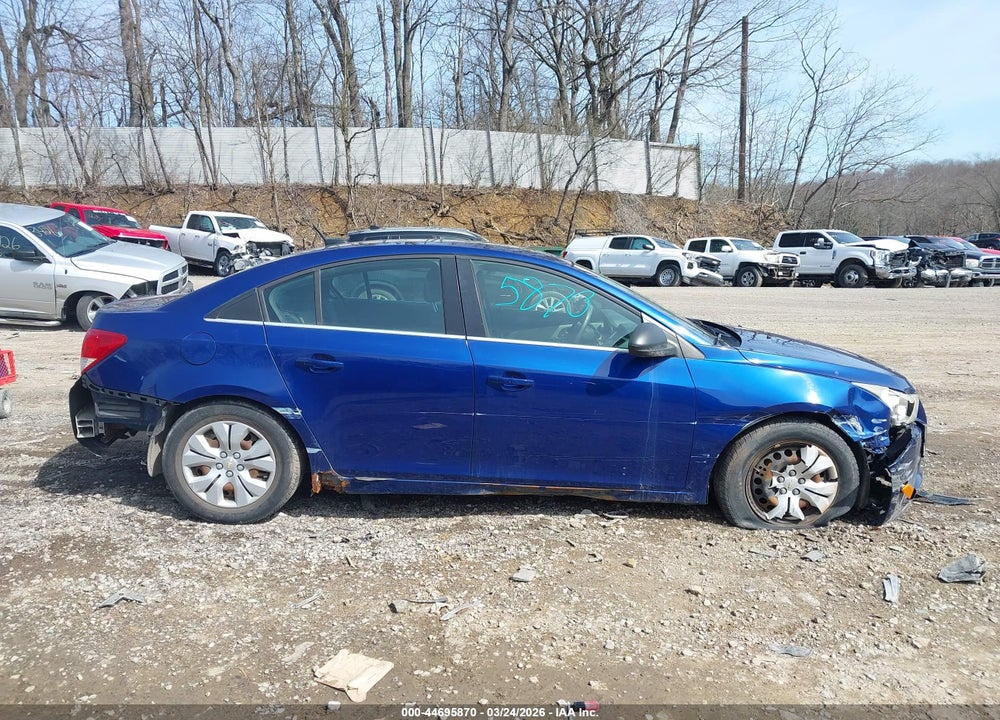 2012 CHEVROLET CRUZE LS VIN: 1G1PC5SH7C7122171