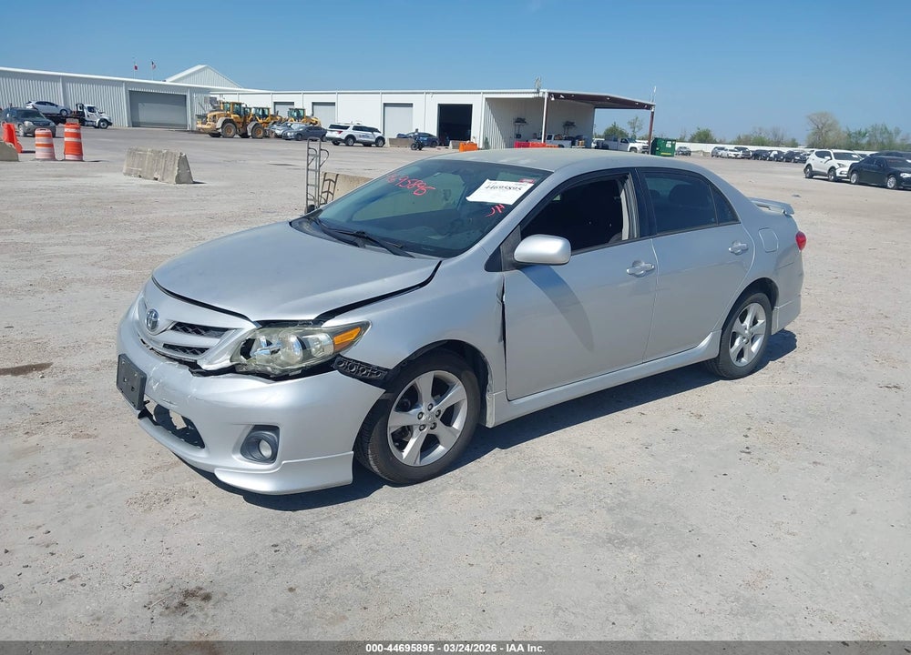 2013 TOYOTA COROLLA S VIN: 5YFBU4EE7DP202564