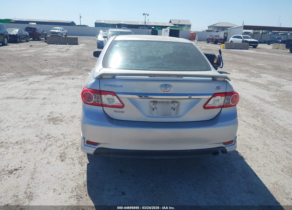 2013 TOYOTA COROLLA S VIN: 5YFBU4EE7DP202564