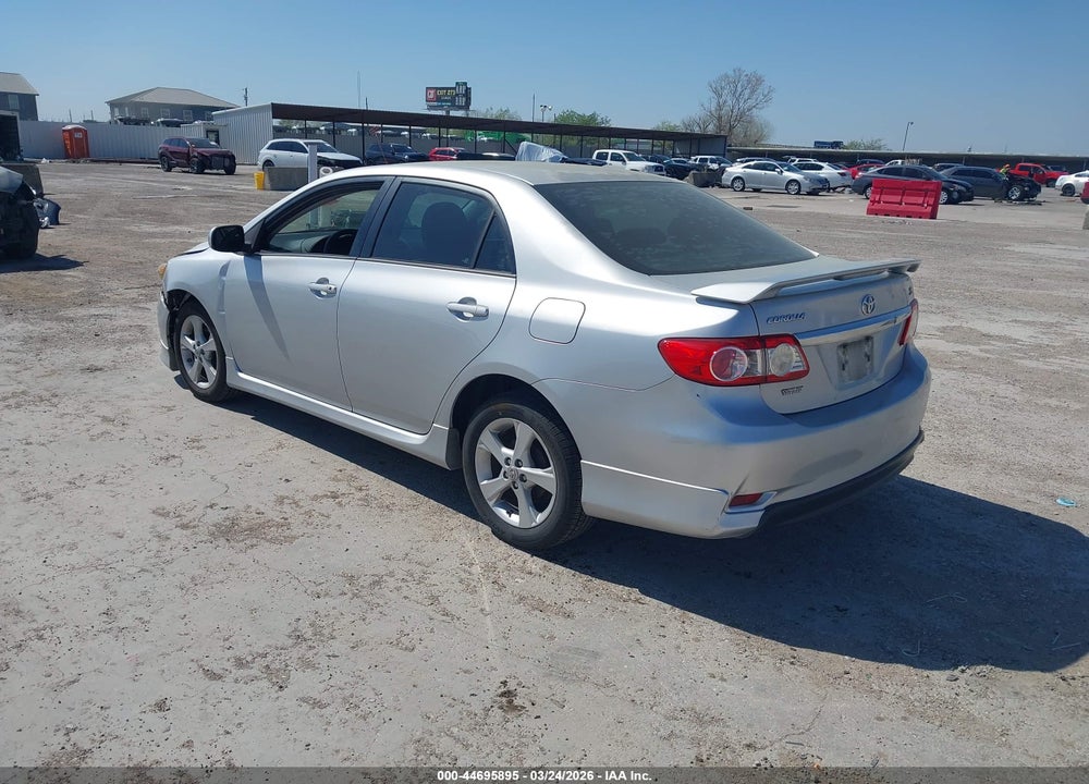 2013 TOYOTA COROLLA S VIN: 5YFBU4EE7DP202564