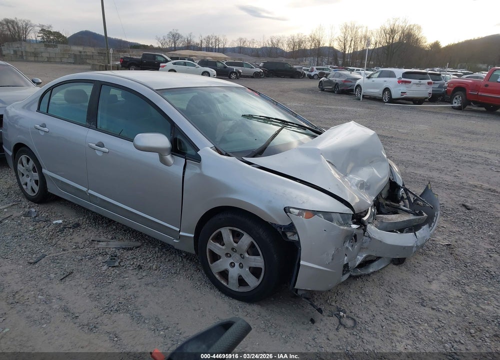 2011 HONDA CIVIC LX VIN: 19XFA1F58BE042782