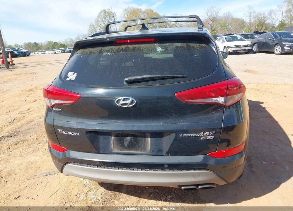 2017 HYUNDAI TUCSON LIMITED VIN: KM8J3CA20HU385489