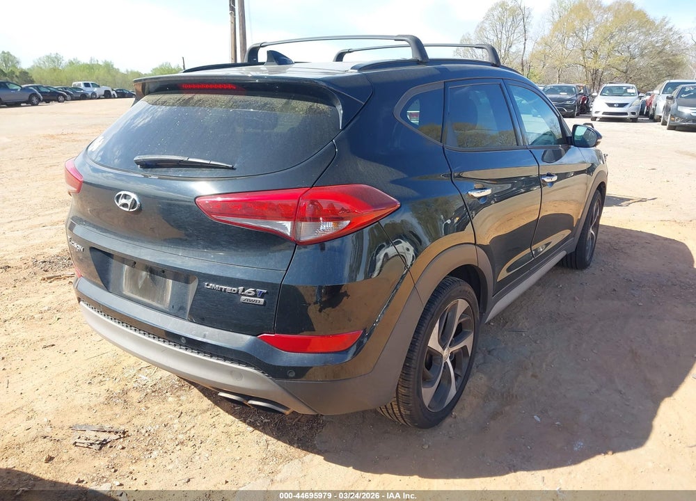 2017 HYUNDAI TUCSON LIMITED VIN: KM8J3CA20HU385489