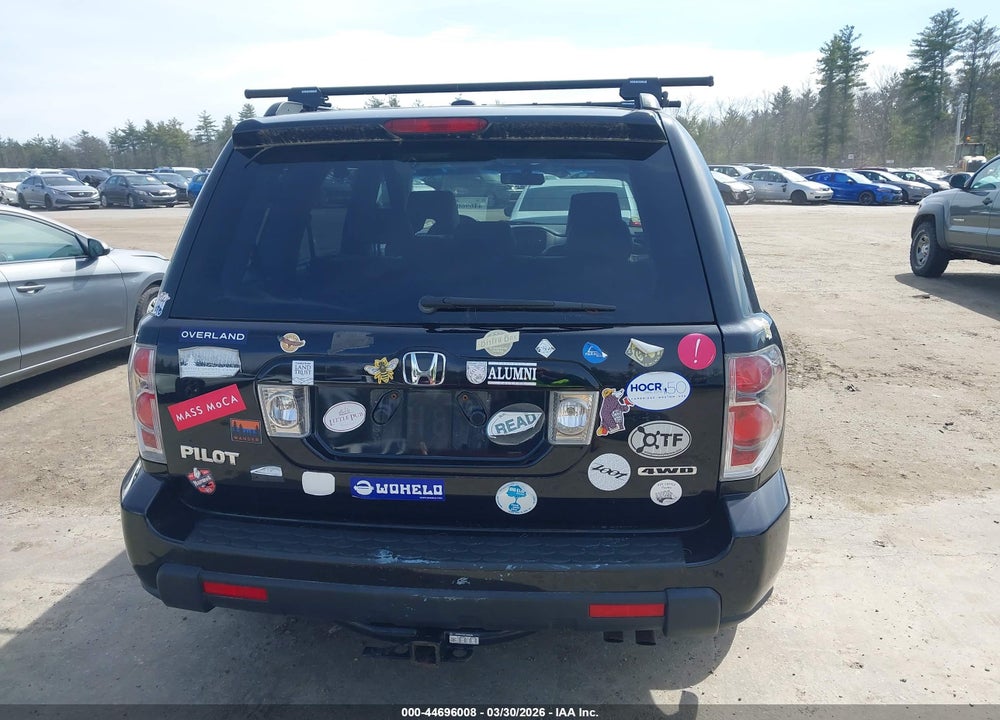 2006 HONDA PILOT EX-L VIN: 2HKYF18506H540824