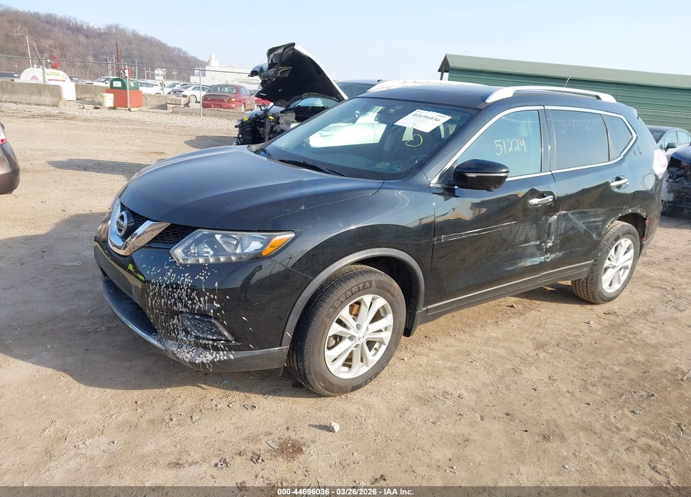 2015 NISSAN ROGUE SV VIN: 5N1AT2MV7FC794284