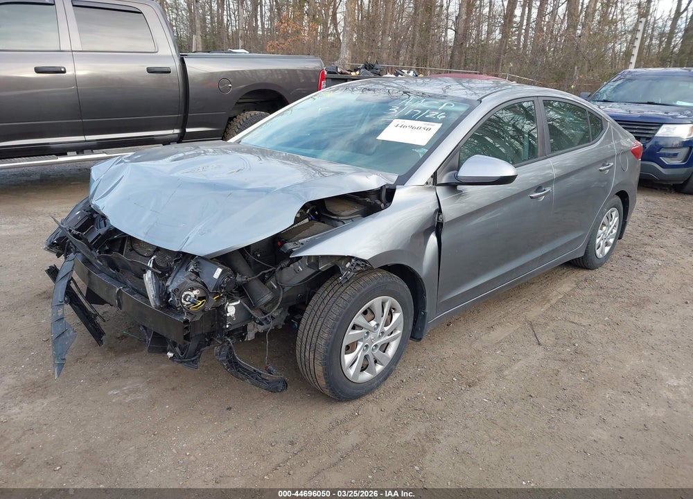 2017 HYUNDAI ELANTRA SE VIN: KMHD74LF6HU427462