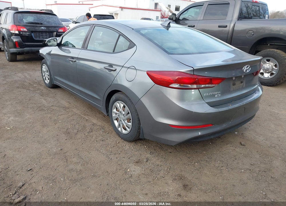 2017 HYUNDAI ELANTRA SE VIN: KMHD74LF6HU427462