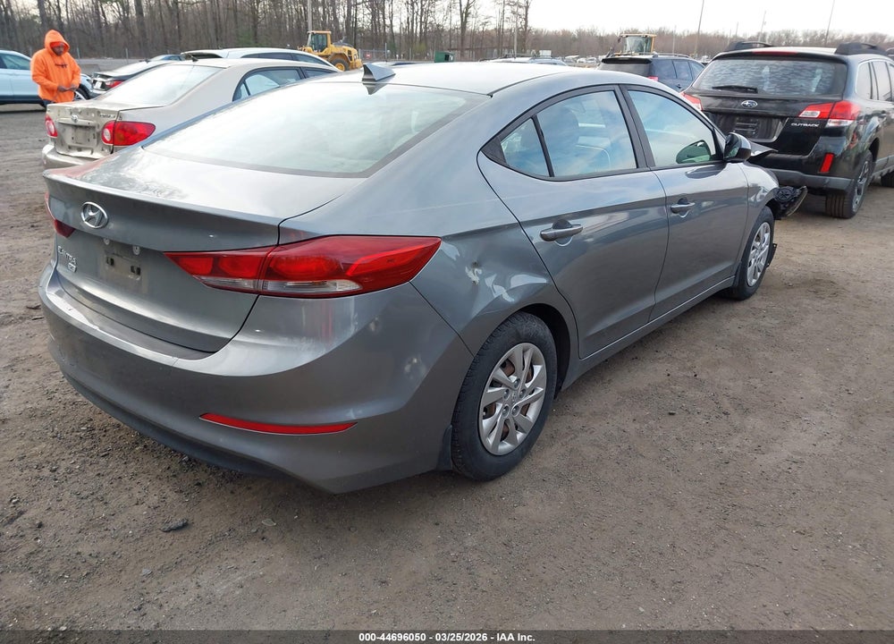 2017 HYUNDAI ELANTRA SE VIN: KMHD74LF6HU427462