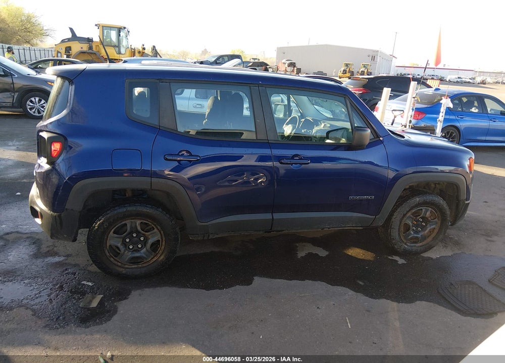 2017 JEEP RENEGADE SPORT 4X4 VIN: ZACCJBAB9HPG01743
