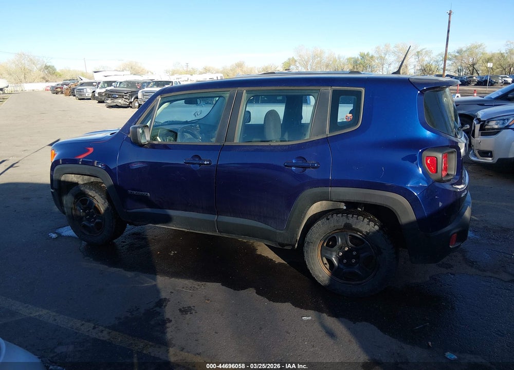 2017 JEEP RENEGADE SPORT 4X4 VIN: ZACCJBAB9HPG01743
