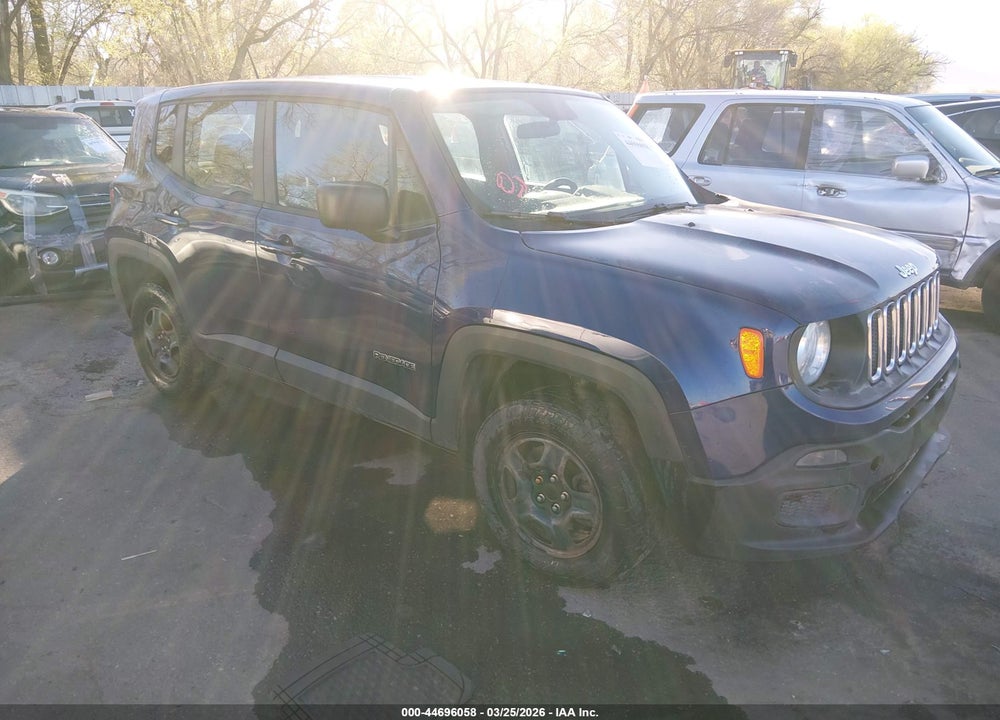 2017 JEEP RENEGADE SPORT 4X4 VIN: ZACCJBAB9HPG01743