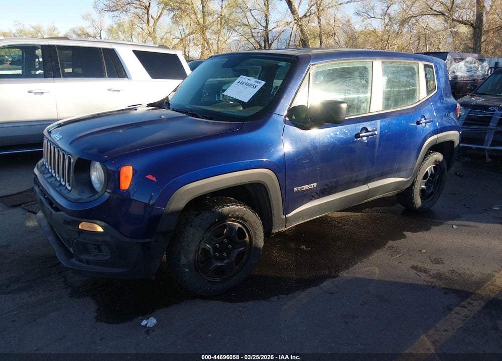 2017 JEEP RENEGADE SPORT 4X4 VIN: ZACCJBAB9HPG01743