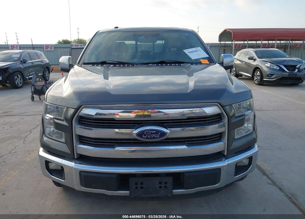 2016 FORD F-150 LARIAT VIN: 1FTEW1CP8GKF45431