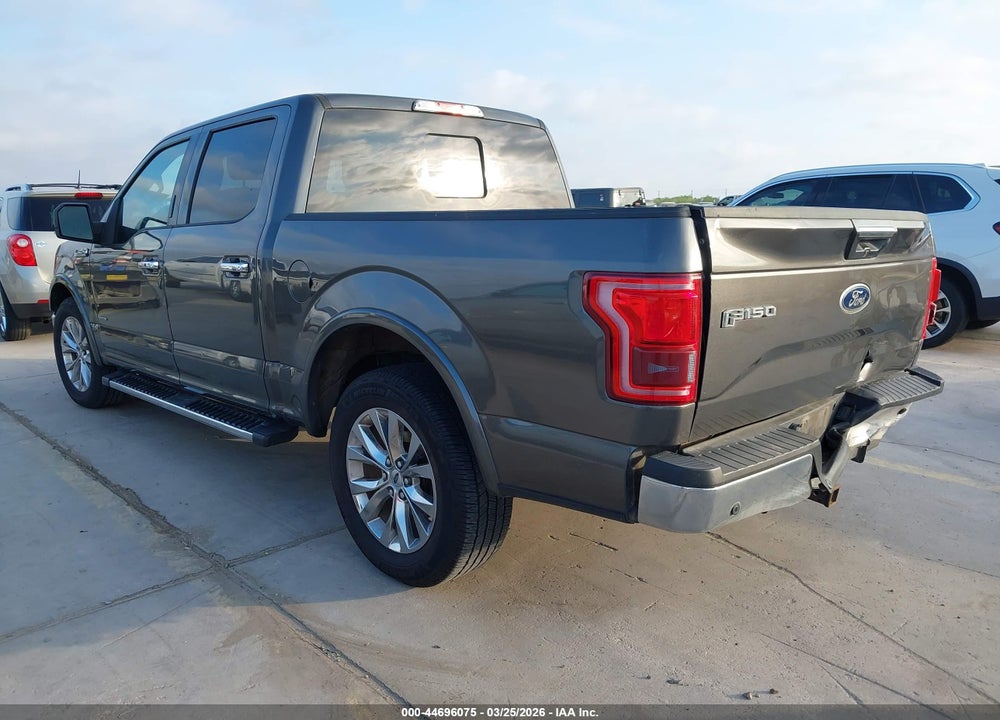 2016 FORD F-150 LARIAT VIN: 1FTEW1CP8GKF45431