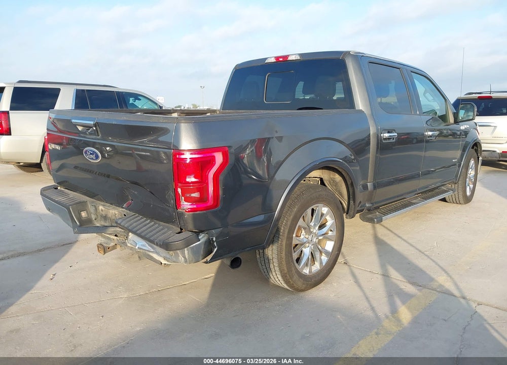 2016 FORD F-150 LARIAT VIN: 1FTEW1CP8GKF45431