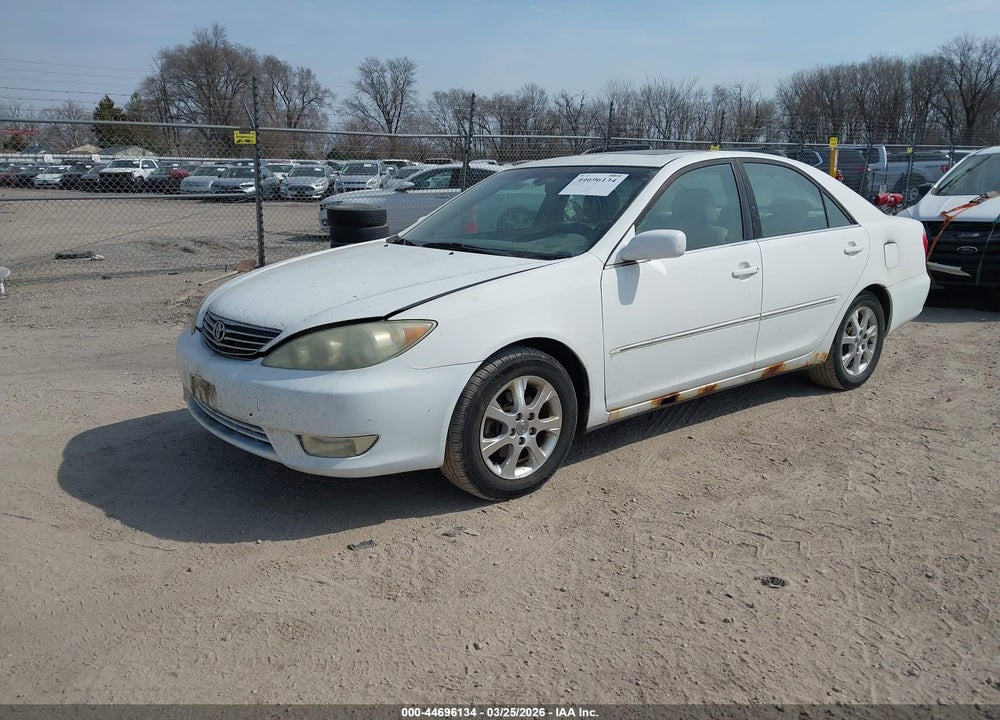 2005 TOYOTA CAMRY XLE V6 VIN: 4T1BF30K65U093998