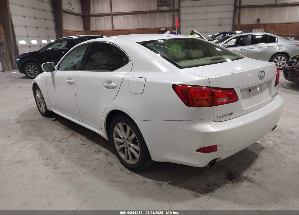 2008 LEXUS IS 250 VIN: JTHCK262782022815