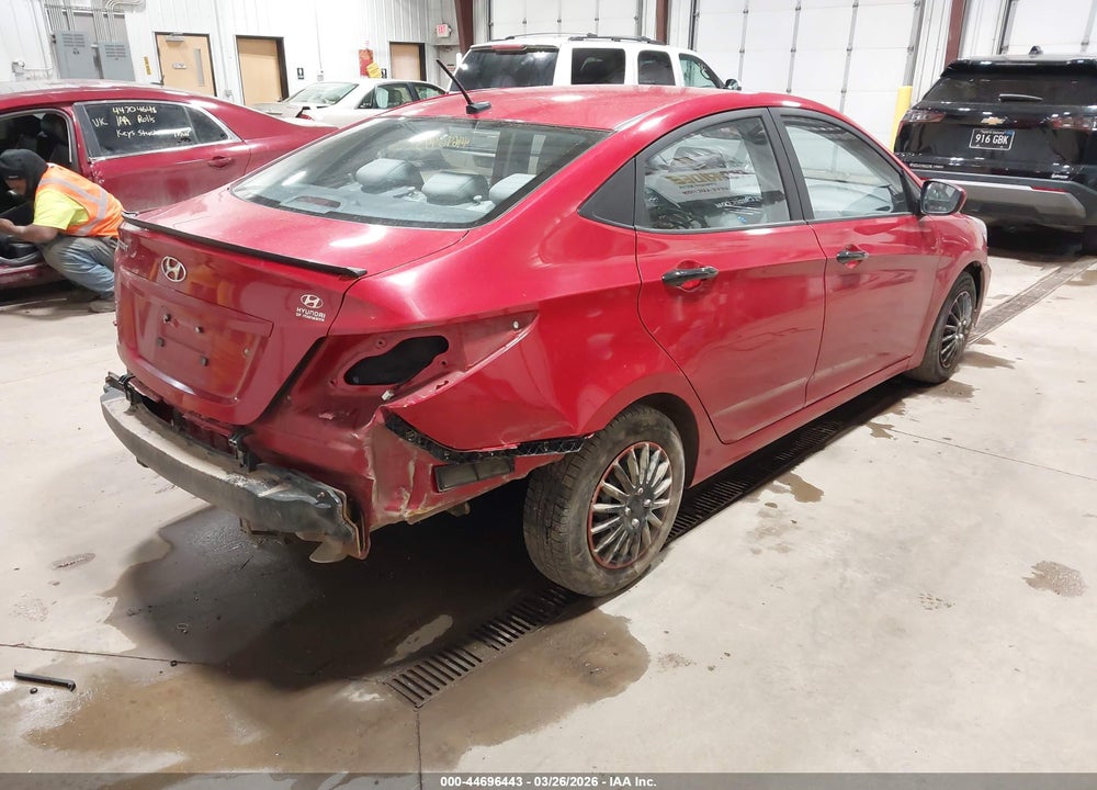 2016 HYUNDAI ACCENT SE VIN: KMHCT4AE4GU089608