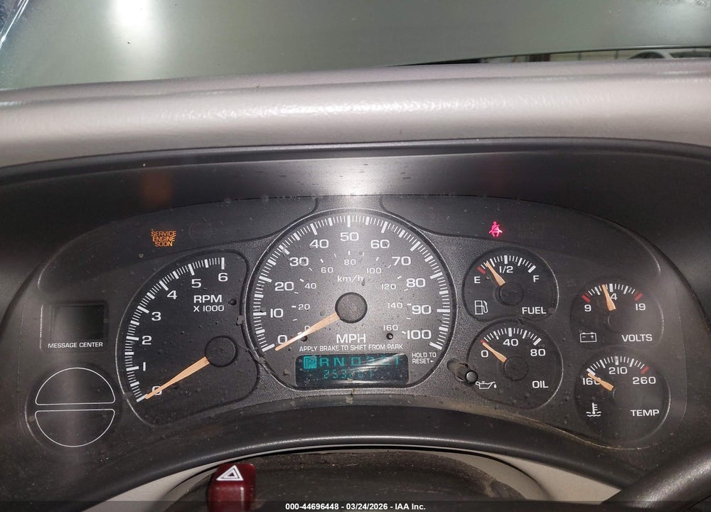2002 CHEVROLET TAHOE LS/LT/Z71 VIN: 1GNEK13Z72R240863