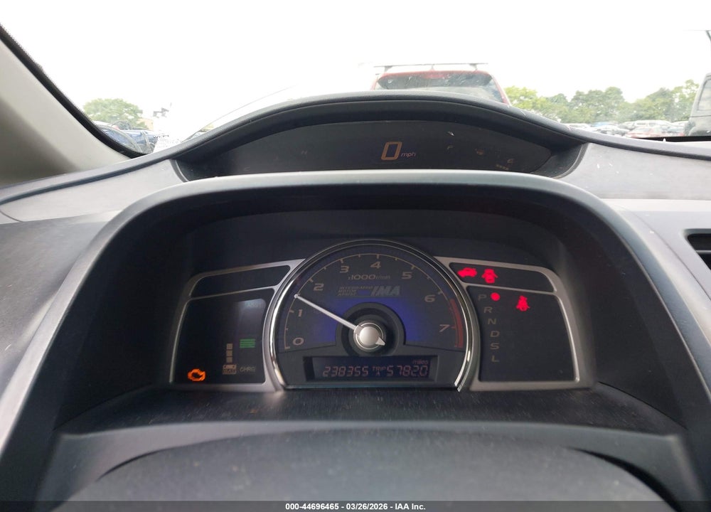 2007 HONDA CIVIC HYBRID VIN: JHMFA36277S018056