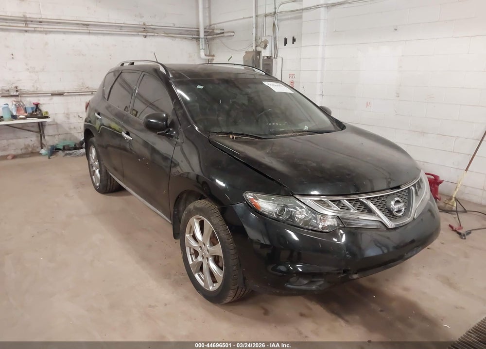 2012 NISSAN MURANO LE VIN: JN8AZ1MW6CW228959