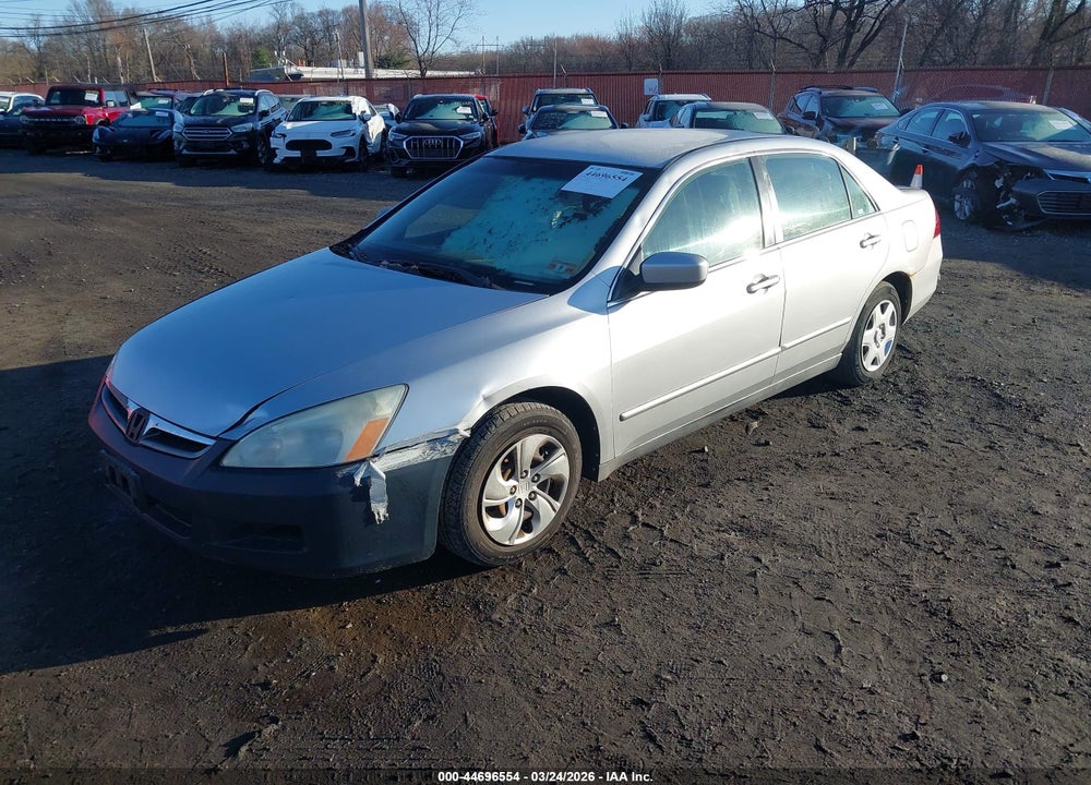 2007 HONDA ACCORD 2.4 LX VIN: 1HGCM56407A227705