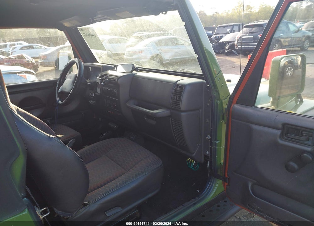 1997 JEEP WRANGLER SE VIN: 1J4FY29P7VP453135