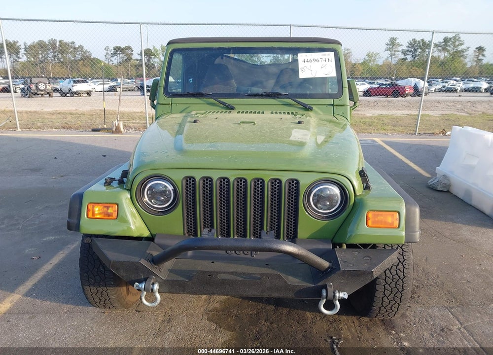 1997 JEEP WRANGLER SE VIN: 1J4FY29P7VP453135