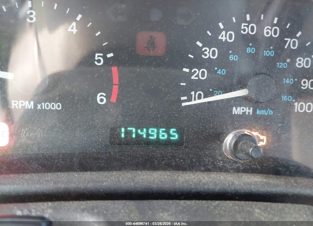 1997 JEEP WRANGLER SE VIN: 1J4FY29P7VP453135