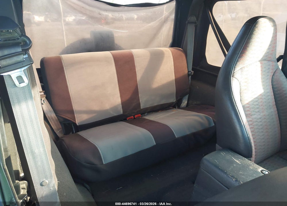 1997 JEEP WRANGLER SE VIN: 1J4FY29P7VP453135